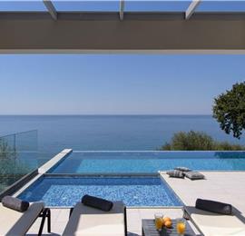 3 bedroom villa with pool & sea views, Agios Mathaios, sleeps 6